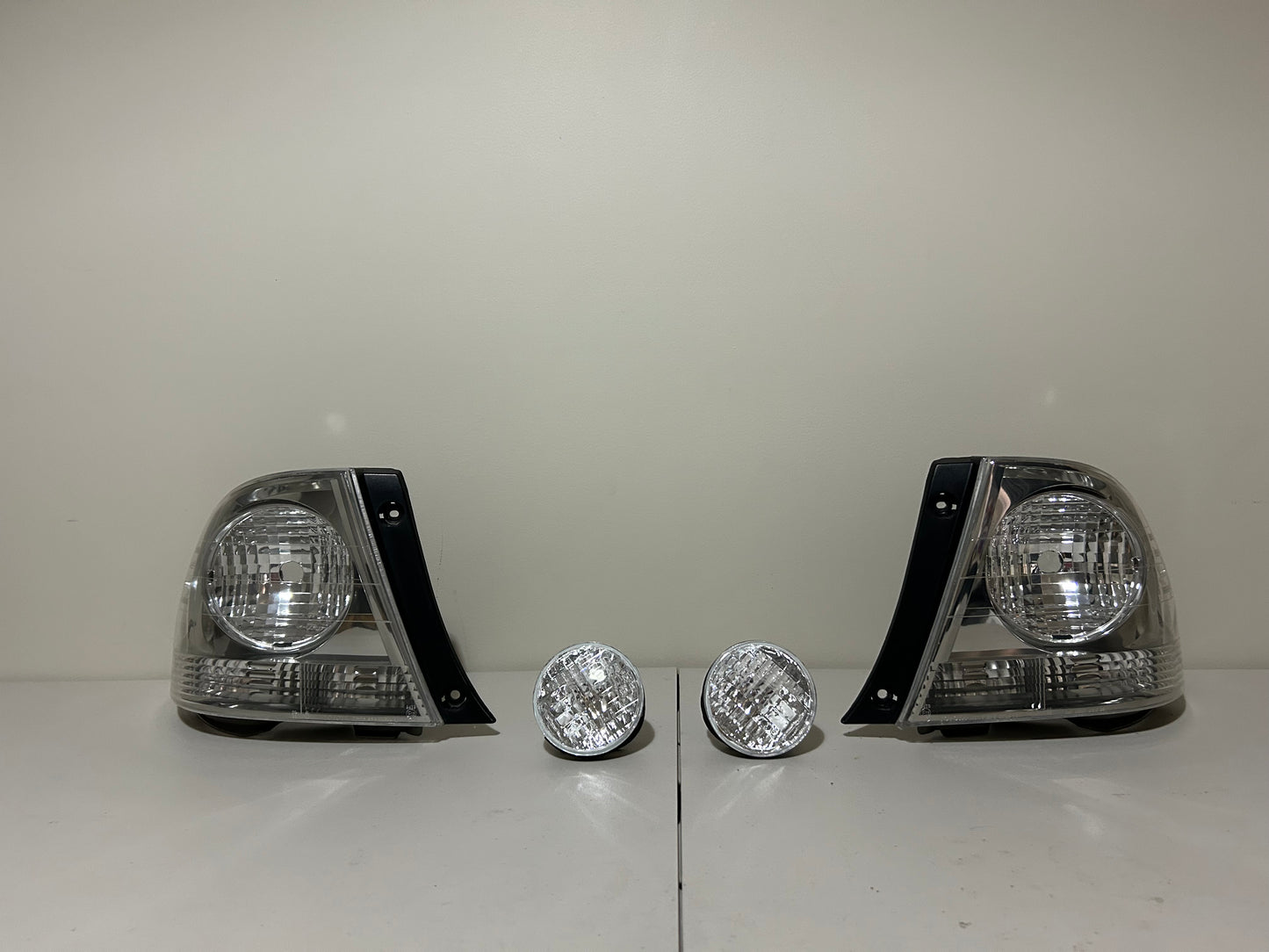 CLEAR TAIL LIGHTS & TRUNK LIGHTS COMBO!