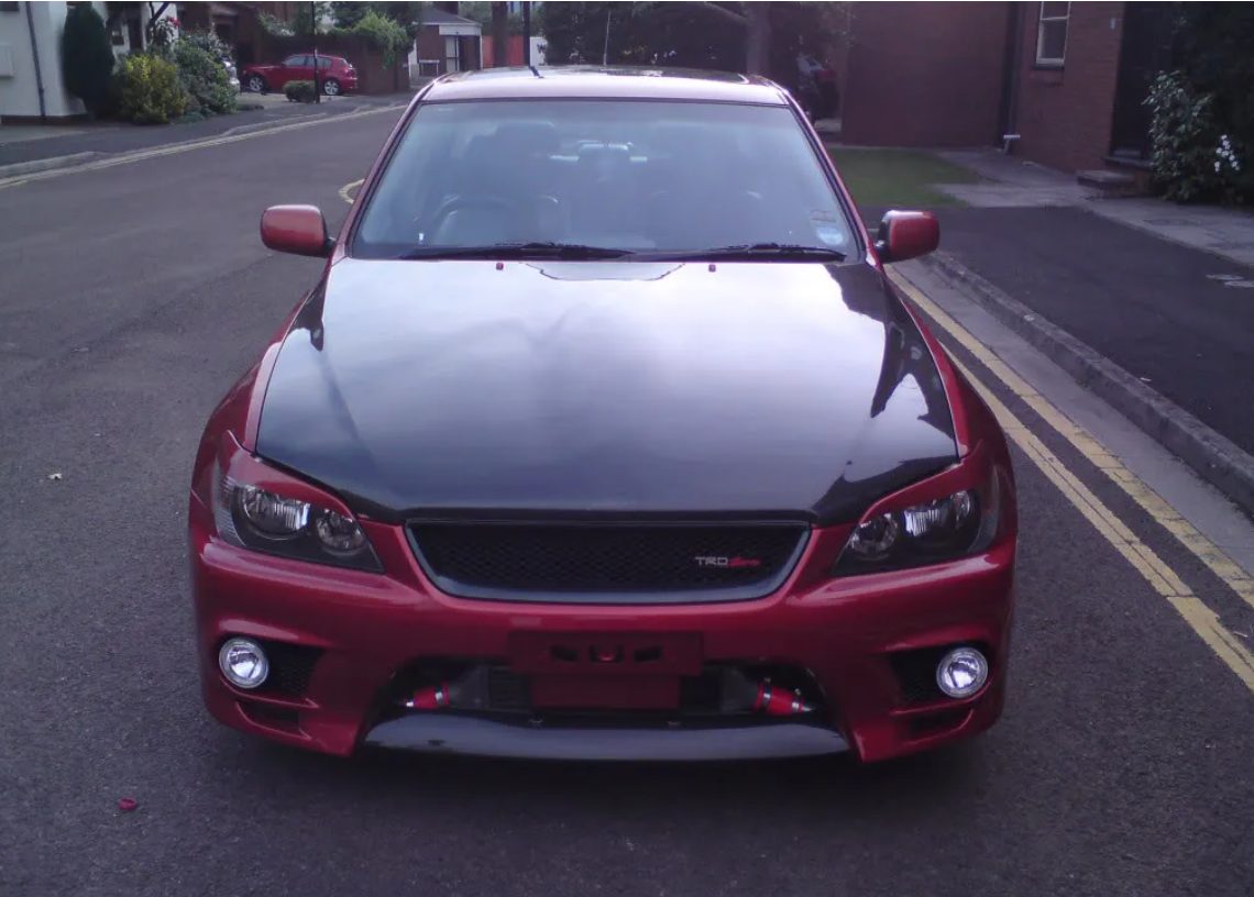 Toyota Altezza Carbon Fiber Bonnet
