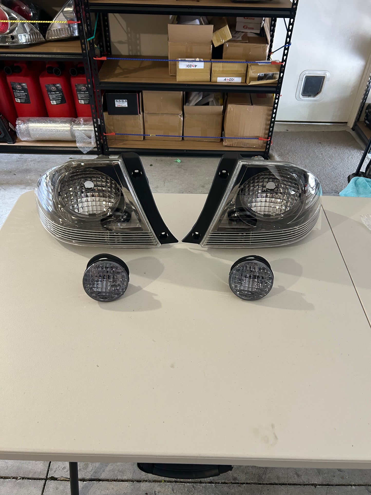 TOYOTA ALTEZZA/LEXUS IS200 SHADOW CHROME TAIL LIGHT COMBO