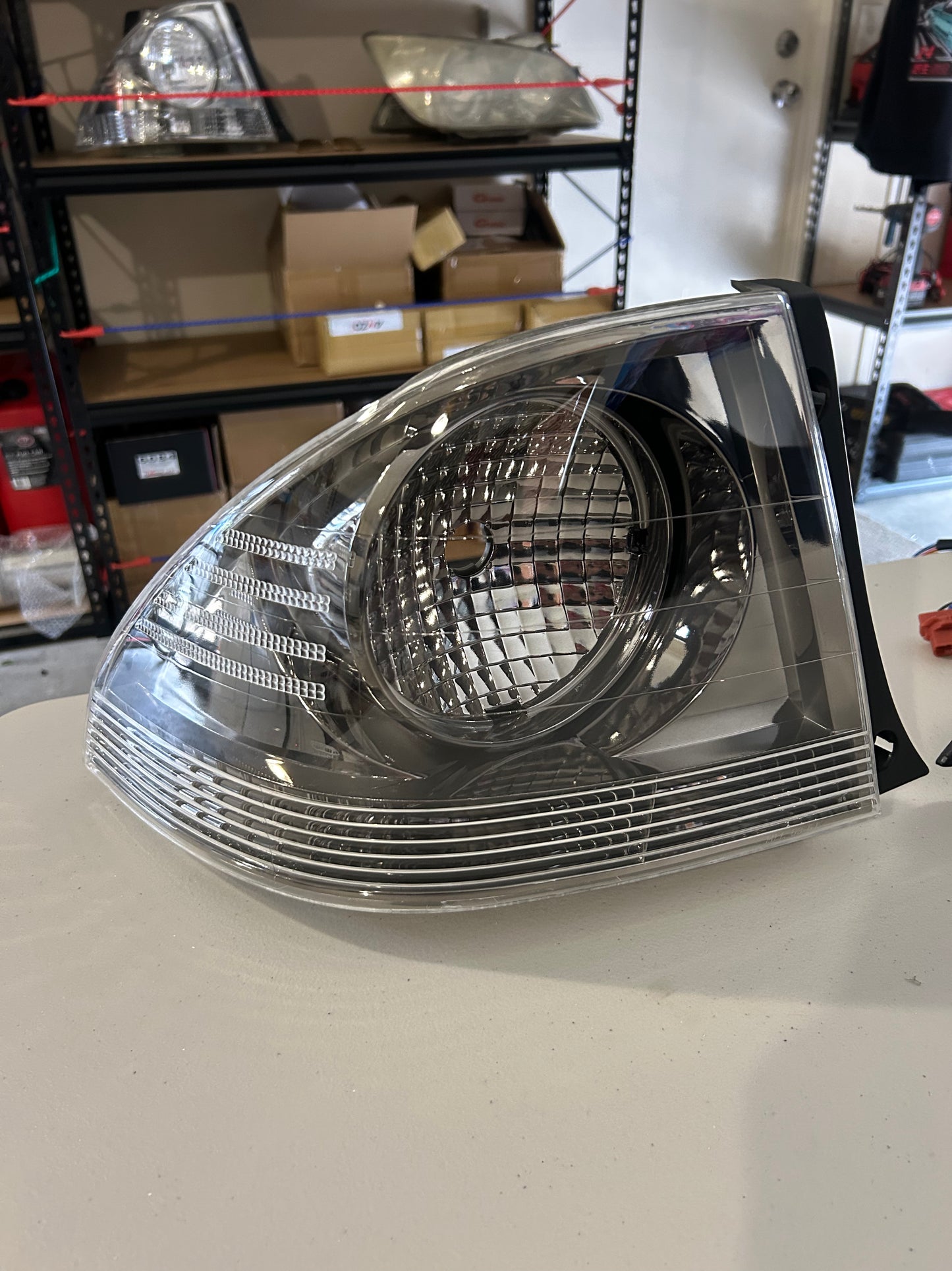 TOYOTA ALTEZZA/LEXUS IS200 SHADOW CHROME TAIL LIGHT COMBO